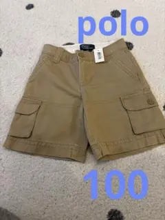 【新品タグ付】ラルフローレン ベビー キッズ カーゴパンツ ハーフパンツ 3T