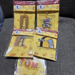 トムとジェリー Happyくじ FUNNY ART E賞 ５つセット