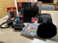 Nintendo Switch ネオンレッド/ブルー オプションとゲーム1本