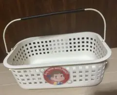 昭和レトロ！ペコちゃん　買い物かご　バスケット