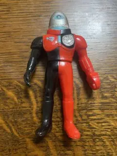 希少 バンダイ 超電子バイオマン バイオレッド 面取れソフビ 当時物】バンダイ 超電子バイオマン バイオレッド 面取れ ソフビ