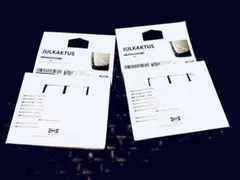 Good Sleep！IKEA 寝具ストラップ ユールカクトゥス4入×2箱未開封