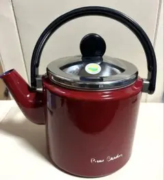 Pierre Cardin 赤いホーロー鍋2.3Lのサムネイル