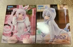 Yumemirize NIKKEフィギュア2個　N102 Alice