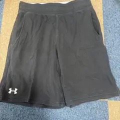UNDER ARMOUR ブラックショートパンツ LG