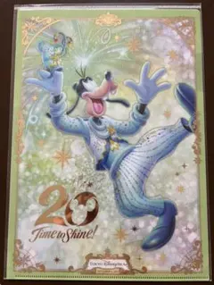 ⭐︎ディズニーシー20周年⭐︎グーフィークリアファイル