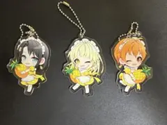 バンドリ スイパラ アクリルキーホルダー ハロハピ 3点 弦巻 こころ