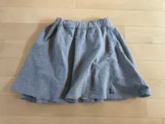 pom ponette ポンポネット　スウェット地フレアスカート　165