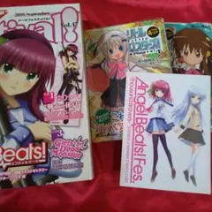 Angel Beats! タオル付き　リトルバスターズ　keyセット