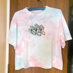 サンタクルーズ　SANTACRUZ タイダイティシャツTシャツパステル♡丈短めLのサムネイル