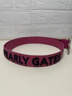 PEARLY GATES ロゴベルト ピンク 約101cmのサムネイル