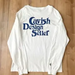 美品 Cavish カビシ セーラーロゴ 韓国アイドル着用 長袖Tシャツ