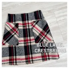 美品♪ブルーレーベルクレストブリッジ セットアップ コート スカート 平愛梨 美品♪ブルーレーベルクレストブリッジ セットアップ コート スカート