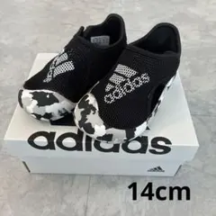 adidas アディダス　サンダル　メッシュ　子ども　キッズ　14cm