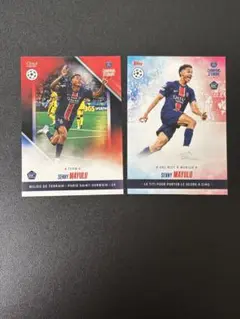 Senny Mayulu RC パリ・サンジェルマン topps 2枚