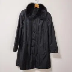 ☆ 着用回数5回 ブルーフォックス毛皮 ☆ 豪華衿ダウンコート - メルカリ