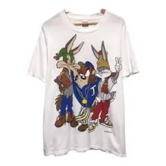 USA古着 90s 93年 USA製 NFL×ルーニー・テューンズ Tシャツ L - メルカリ