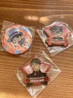 名探偵コナン　くら寿司　コラボマグネット　缶バッチ　※1個の値段です