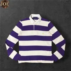 Polo by Ralph Lauren ラガーシャツ パープル XL - メルカリ