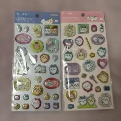 【正規品】ポップデコパーティー ちいかわ ラメきら クリスタルシール 2枚セット