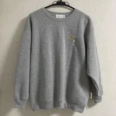 水森亜土×SEASON REASON しまむら トレーナー スウェット グレー