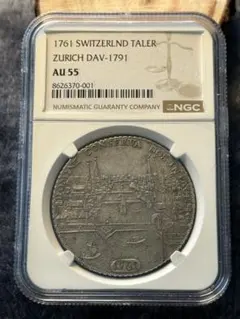1624年 ザクセン·アルテンブルク 1ターラー銀貨 NGC AU53 - メルカリ