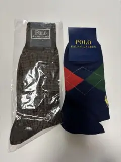 Polo Ralph Lauren ソックス2足 25〜27㎝、25〜26㎝