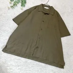 sence of place【美品】半袖シャツ　カーキ　Ｍ　アーバンリサーチ