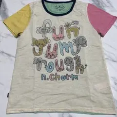 rough 半袖Tシャツ クレイジーパターン 動物柄 Lサイズのサムネイル