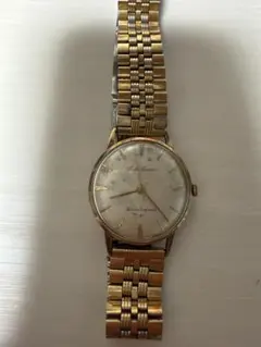 Seiko Chronox 手巻き時計 金張り