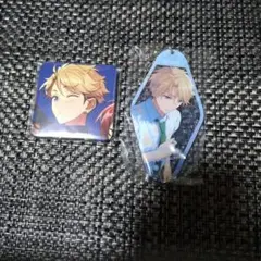 あんスタ　嵐　缶バッジ＆アクリルキーホルダー