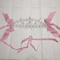 BABY,THE STARS SHINE BRIGHT☆リボンとお花のチョーカー - メルカリ