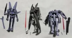 HG ガンダム00 ガンプラ3体のサムネイル