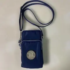 MERRIMENT スマホショルダーバッグ ネイビー