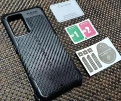 OPPO Reno11A用　保護ケースとレンプロテクターのセットです