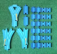 【29本】プラレール 三角ポイントレール 直線レール 2種（1／3、1／6）