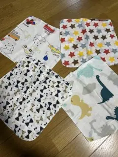 ガーゼハンカチ 4枚セット