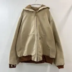 90s Carhartt アクティブジャケット 裏サーマルタイプ ベージュ