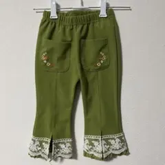 バースデイ kinococo キノココ グリーン パンツ 90サイズ