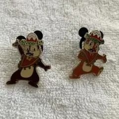 チップとデール　ピンバッチ