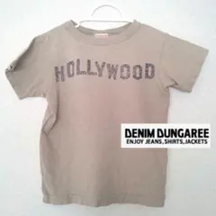 DENIMU DUNGAREE デニムダンガリー　Tシャツ　ベージュ
