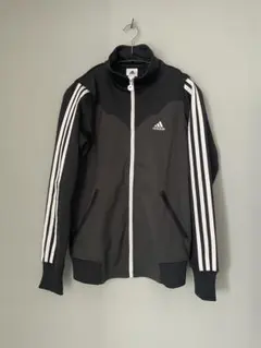 美品 adidas レディース上下 ブラック ジップアップジャージ♡
