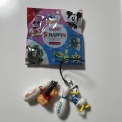 ラウンドワン ディズニーキャラクター ストラッピン プーさん ドナルド 2点