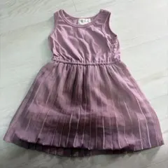 Te×teteワンピース 80cm ピンク プリーツのサムネイル