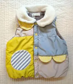 カラフルパッチワークベビーベスト