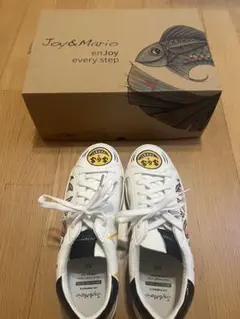 Joy & Mario アートプリント スニーカー