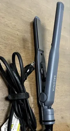 【美品】SALONIA ストレートアイロン　ヘアアイロン　15ミリ