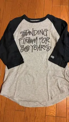 Stussy 30周年記念 ラグラン 七分袖 カットソー Lのサムネイル
