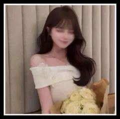 Franclia エレガントオフショルトップス 花柄 JPーXL（M）のサムネイル