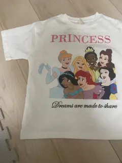 ベビー　キッズ　しまむら　リトシー　プリンセス　Tシャツ　120